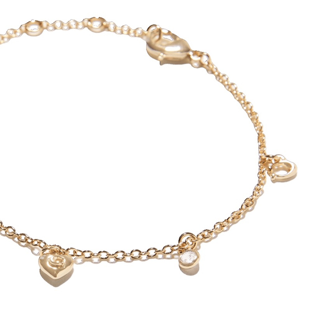 Coach Gold Charm Bracelet - Picture 2 of 3